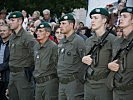 ... sowie die Soldaten des Jägerbataillon 17 aus Strass. (Bild öffnet sich in einem neuen Fenster)