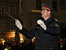 Kapellmeister Johann Ploder von der Polizeimusik Graz... (Bild öffnet sich in einem neuen Fenster)