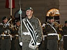 Die Militärmusik Steiermark mit ihren Musikmeister Erich Berner. (Bild öffnet sich in einem neuen Fenster)
