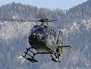 Ein deutscher Eurocopter EC-135 hebt ab. (Bild öffnet sich in einem neuen Fenster)
