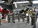 Die Eröffnung wurde von der Militärmusik Steiermark musikalisch umrahmt. (Bild öffnet sich in einem neuen Fenster)