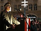 Landesbranddirektor Albert Kern bei seiner Festansprache. (Bild öffnet sich in einem neuen Fenster)