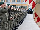 Sie tragen das grüne Barett: Die Soldaten... (Bild öffnet sich in einem neuen Fenster)