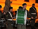 Die Militärmusik Steiermark eröffnet mit einem Trommelsolo. (Bild öffnet sich in einem neuen Fenster)