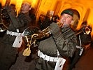 Die Militärmusik Steiermark begeisterte mit ihren musikalischen Klängen. (Bild öffnet sich in einem neuen Fenster)
