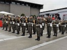 Die Militärmusik Steiermark umrahmt den Festakt musikalisch. (Bild öffnet sich in einem neuen Fenster)