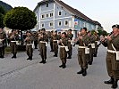 Die Militärmusik Steiermark umrahmte den Festakt... (Bild öffnet sich in einem neuen Fenster)