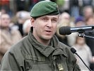 Oberstleutnant Manfred Hofer ist der Kommandant des Jägerbataillons 18. (Bild öffnet sich in einem neuen Fenster)