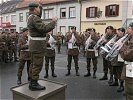 Die Musiker der Militärmusik Steiermark... (Bild öffnet sich in einem neuen Fenster)