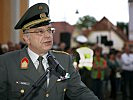 Für den Militärkommandanten der Steiermark kam Oberst Walter Bendl. (Bild öffnet sich in einem neuen Fenster)