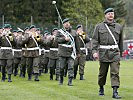 Die Militärmusik Steiermark marschiert ein. (Bild öffnet sich in einem neuen Fenster)