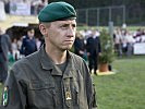 Kommandant der ausgerückten Truppe ist Major Karl Heinz Tatschl. (Bild öffnet sich in einem neuen Fenster)
