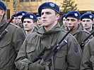 Diese Soldaten leisten ihren Grundwehrdienst im Militärspital in Graz. (Bild öffnet sich in einem neuen Fenster)