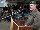 Oberstleutnant Ulfried Kohm, Kommandant des Jägerbataillons 17. (Bild öffnet sich in einem neuen Fenster)