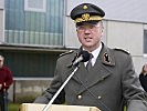 Der steirische Militärkommandant , Oberst Heinz Zöllner. (Bild öffnet sich in einem neuen Fenster)
