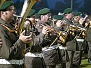 Die Militärmusik Steiermark begleitete den Festakt... (Bild öffnet sich in einem neuen Fenster)