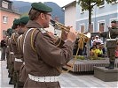 Musikalische Umrahmung durch die Militärmusik Steiermark. (Bild öffnet sich in einem neuen Fenster)