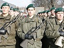 Grundwehrdiener des Jägerbataillons 17 aus Straß. (Bild öffnet sich in einem neuen Fenster)