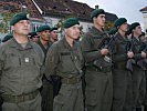 Soldaten der Stabskompanie des Militärkommando Steiermark aus Graz. (Bild öffnet sich in einem neuen Fenster)
