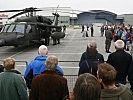 Der "Black Hawk"-Hubschrauber war ein Anziehungspunkt für die Besucher. (Bild öffnet sich in einem neuen Fenster)