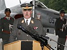 General Edmund Entacher, der Generalstabschef des Bundesheeres. (Bild öffnet sich in einem neuen Fenster)