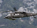 Im hochalpinen Bereich kommt auch der S-70 "Black Hawk" zum Einsatz. (Bild öffnet sich in einem neuen Fenster)