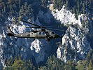 Der S-70 "Black Hawk" des Bundesheers. (Bild öffnet sich in einem neuen Fenster)