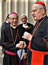 Bischof Egon Kapellari und der päpstliche Legat Angelo Kardinal Sodano. (Bild öffnet sich in einem neuen Fenster)