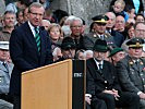 Landeshauptmann Wilfried Haslauer ist stolz auf Salzburgs Soldaten. (Bild öffnet sich in einem neuen Fenster)