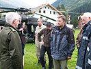 Günther Platter bei der Ankunft in Tirol. (Bild öffnet sich in einem neuen Fenster)