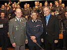 Die Polizeimusik Vorarlberg begrüßte die Mitglieder mit einem Konzert. (Bild öffnet sich in einem neuen Fenster)