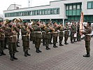 Die Militärmusik Vorarlberg begleitete die Feier. (Bild öffnet sich in einem neuen Fenster)