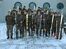 Die Teilnehmer des Jägerbataillons Vorarlberg. (Bild öffnet sich in einem neuen Fenster)