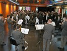 Musikalische Umrahmung des Ensembles der Militärmusik Vorarlberg. (Bild öffnet sich in einem neuen Fenster)
