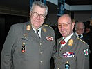 Generalleutnant Segur-Cabanac, l., und Brigadier Schröckenfuchs. (Bild öffnet sich in einem neuen Fenster)