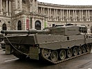 Kampfpanzer Leopard. (Bild öffnet sich in einem neuen Fenster)