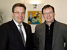 Minister Darabos traf auch den Tiroler Landeshauptmann Günther Platter.