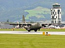Auch eine Transportmaschine C-130 "Hercules" des Bundesheeres wird die Mission unterstützen.