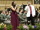 Die Solisten beim Frühlingskonzert der Militärmusik Oberösterreich.