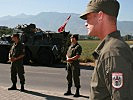Im Kosovo sind bereits 375 österreichische Soldaten stationiert, weitere folgen.