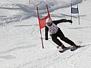Schifahrerisches Können zeigten 50 Teilnehmer beim Riesentorlauf.