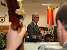 Oberst Seidl und seine Militärmusiker boten den Festgästen anspruchsvolle Musik.