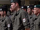 Die Soldaten der "A"-Kompanie: Bereit für den Einsatz am Balkan.