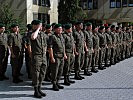 Sechs Monate werden die Soldaten im multinationalen EUFOR-Bataillon für Frieden sorgen.