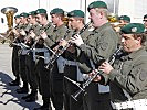 Der Festakt wurde von der Militärmusik musikalisch begleitet.