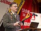Oberst Walter Unger vom Abwehramt des Bundesheeres.