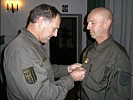 Dietmar Gross wurde zum Oberst befördert.