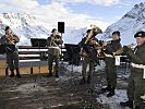 Die Militärmusik Vorarlberg umrahmte die Siegerehrung.