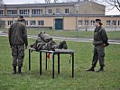 In der Kaserne in Zwölfaxing hatten sie eigens einen Schulschießstand aufgebaut, um den Ablauf der Übungen nachzustellen.