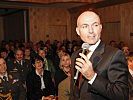 Verteidigungsminister Gerald Klug im vertrauten Haus der Arbeiterkammer Steiermark.